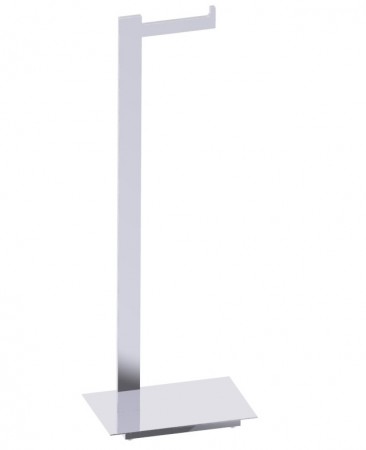 Kartners KFS-SQ-232TP-81 Free Standing TP Holder BERLIN Brushed Nickel 