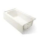 Kohler 25834-RA-96 Avec 72" x 36" Alcove Bath Right Drain Biscuit