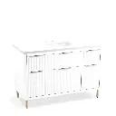 Kohler 32172-ASB-0 Spacity 48" Wall Hung Vanity Cabinet With Sink White