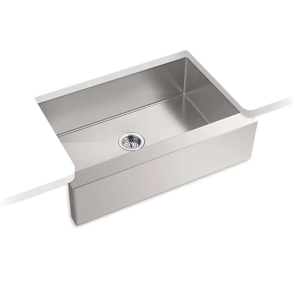 Kohler 33157-NA Strive 32-1/2" Undermount Single Bowl Farmhouse Sink Stainless Steel