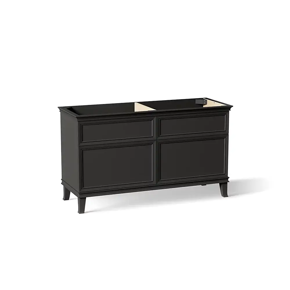 Kohler 33560-BWK Artifacts 60" Bathroom Vanity Cabinet Carbon Oak