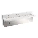 Kohler 81028-BSS-KEP Constellation 90" Wall Mount Trough Lavatory System Pearl Jasmine