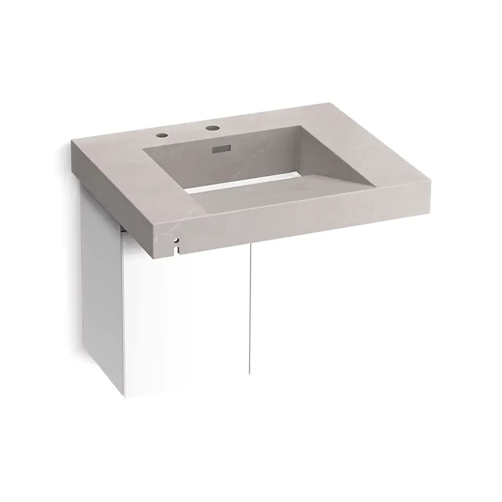 Kohler 81029-BPW-KED Constellation 30" Wall Mount Lavatory System Desert Silver