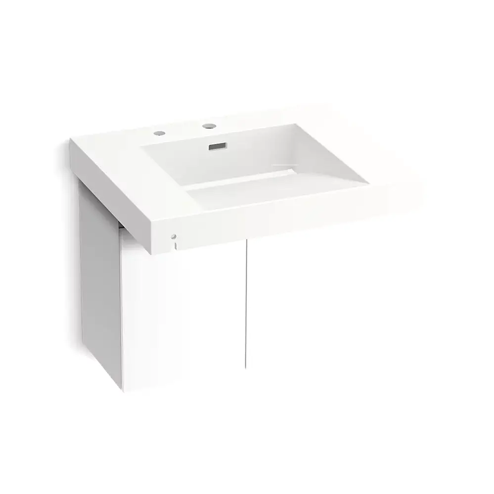 Kohler 81029-BPW-KEW Constellation 30" Wall Mount Lavatory System Iconic White
