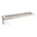 Kohler 81030-BPW-KED Constellation 60" Wall Mount Basin Lavatory System Desert Silver
