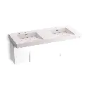 Kohler 81030-BPW-KES Constellation 60" Wall Mount Basin Lavatory System Et Statuario