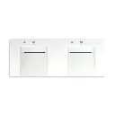 Kohler 81030-BSS-KEH Constellation 60" Wall Mount Basin System Miami White