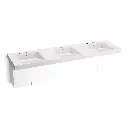 Kohler 81031-BPW-KES Constellation 90" Wall Mount Lavatory System Et Statuario