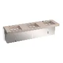 Kohler 81031-BSS-KCC Constellation 90" Wall Mount Lavatory System Canvas