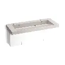 Kohler 81032-BPW-KED Constellation 60" Wall Mount Trough System Desert Silver