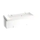 Kohler 81032-BPW-KEW Constellation 60" Wall Mount Trough System Iconic White