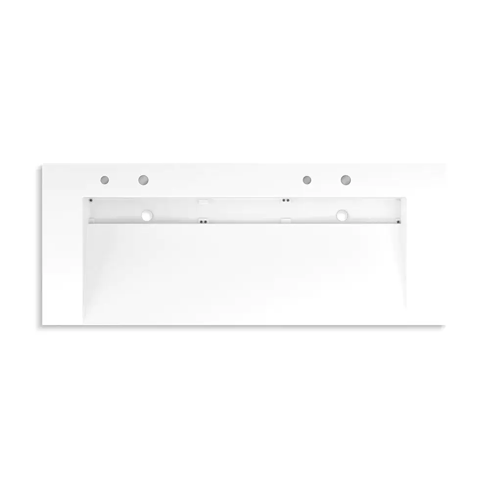 Kohler 81032-BSS-KCG Constellation 60" Wall Mount Trough System Glacier White