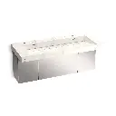 Kohler 81032-BSS-KEG Constellation 60" Wall Mount Trough System Et Cal Gold