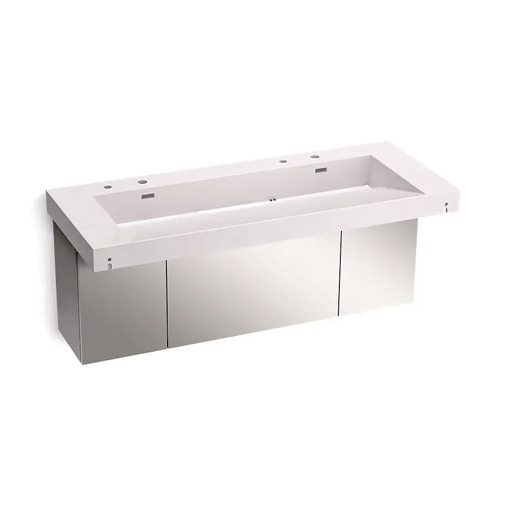 Kohler 81032-BSS-KES Constellation 60" Wall Mount Trough System Et Statuario