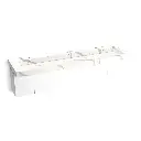 Kohler 81033-BPW-KEB Constellation 90" Wall Mount Trough System Et Bianco Cal