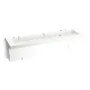 Kohler 81033-BPW-KEH Constellation 90" Wall Mount Trough System Miami White