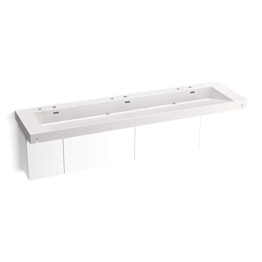 Kohler 81033-BPW-KES Constellation 90" Wall Mount Trough System Et Statuario