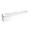 Kohler 81033-BPW-KEW Constellation 90" Wall Mount Trough System Iconic White