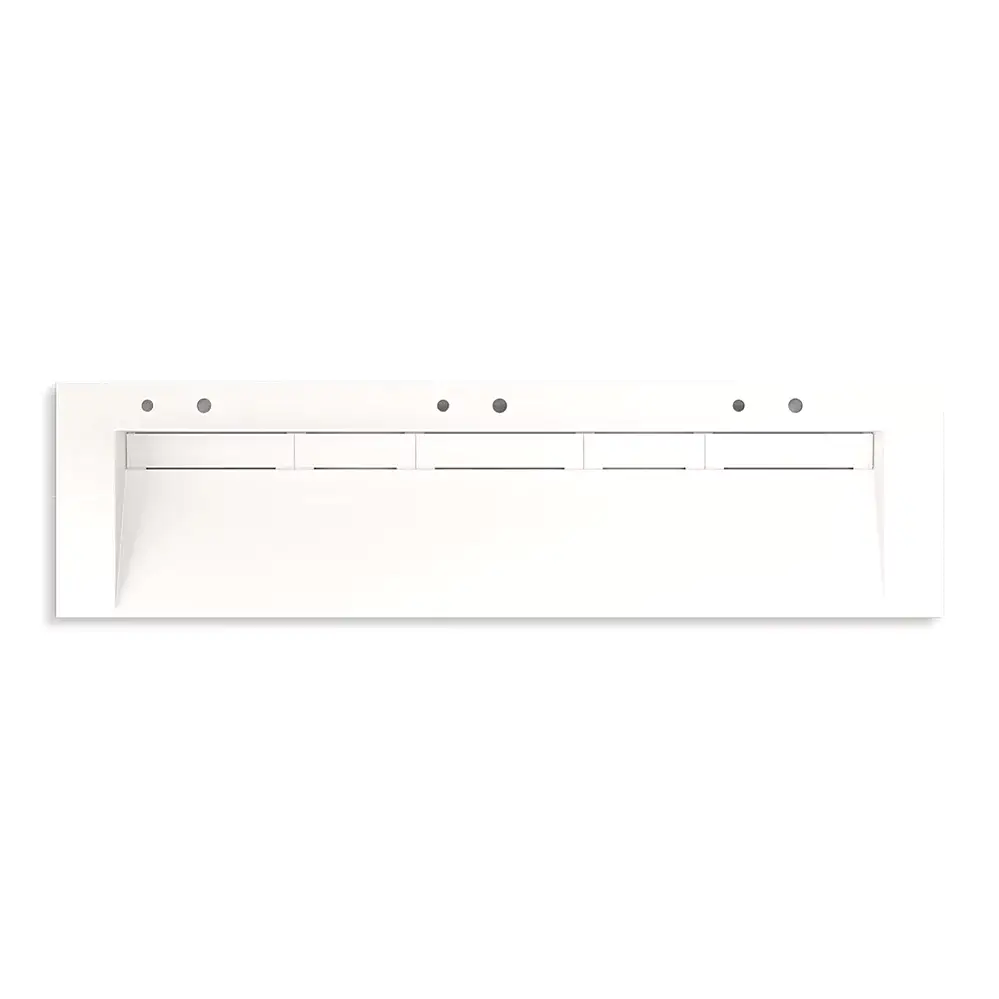 Kohler 81033-BSS-KCD Constellation 90" Wall Mount Trough System Designer White