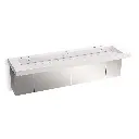 Kohler 81033-BSS-KES Constellation 90" Wall Mount Trough System Et Statuario