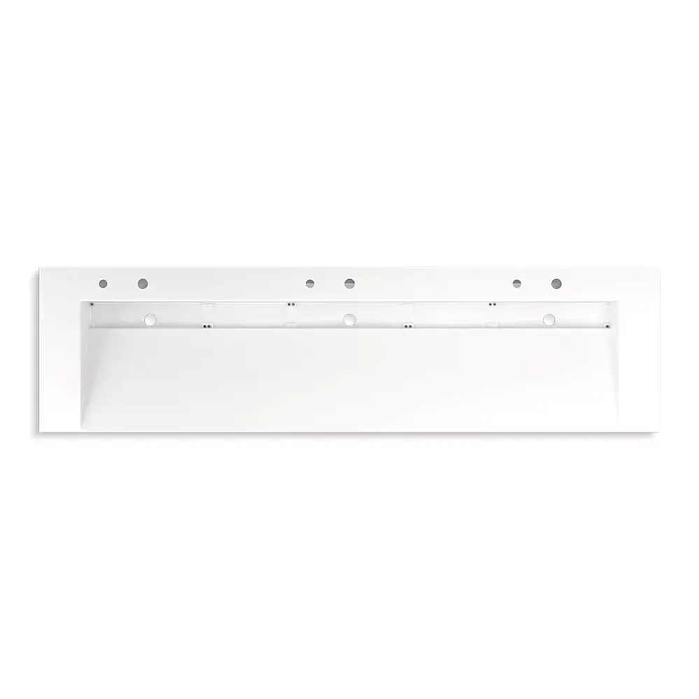 Kohler 81033-BSS-KEW Constellation 90" Wall Mount Trough System Iconic White