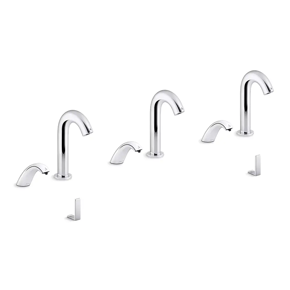 Kohler 181033-BB1-CP Oblo Curve Touchless Lavatory Faucets And Soap Dispensers Polished Chrome