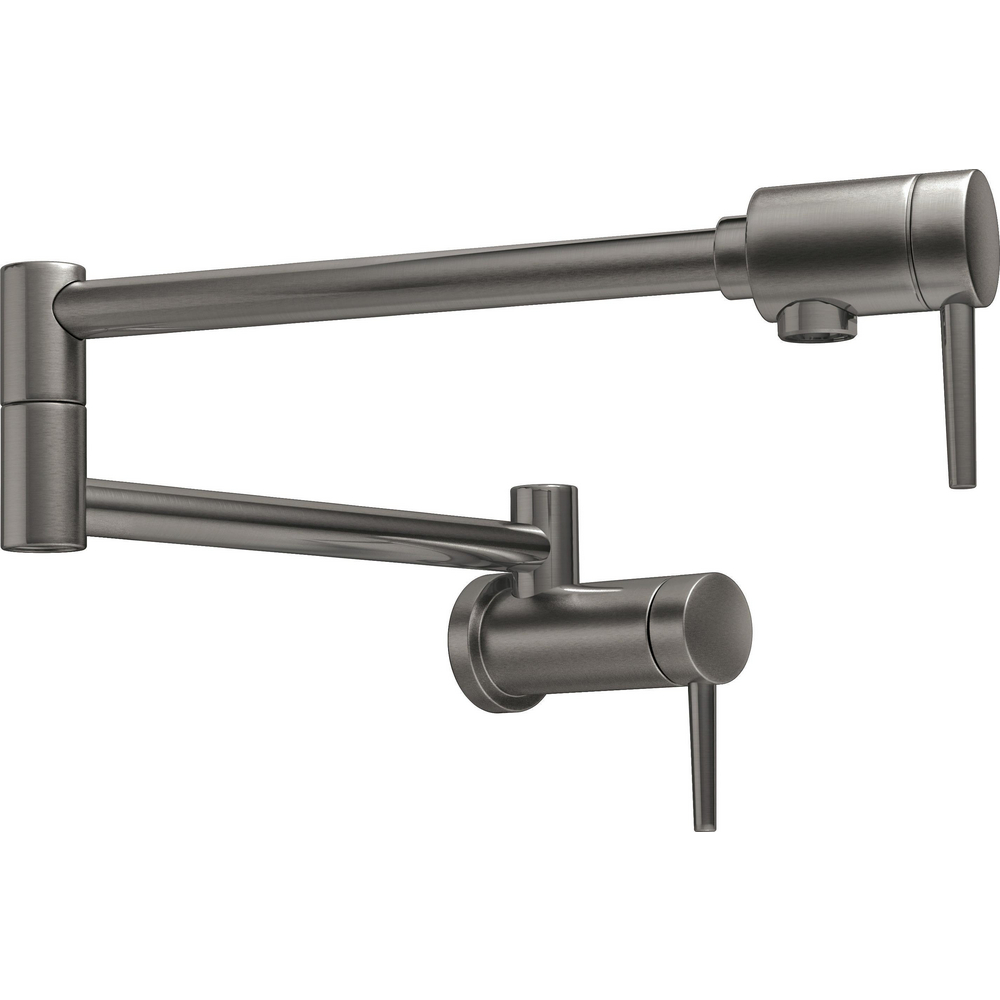 Delta 1165LF-KS Pot Filler Faucet Wall Mountller Black Stainless