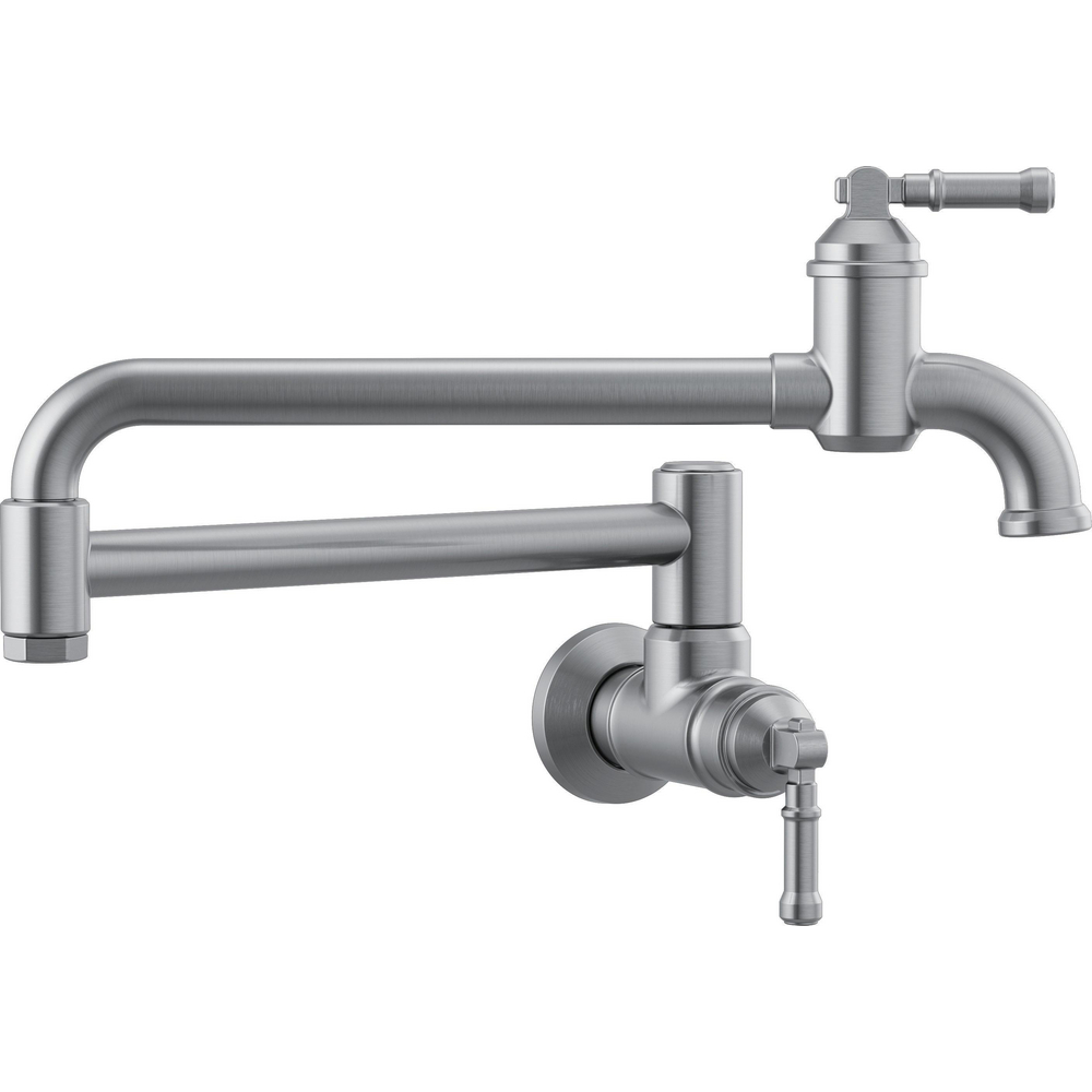 Delta 1190LFL-AR Broderick Wall Mount Pot Filler 2L Arctic Stainless