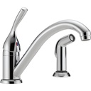 Delta 175-DST Classic Single Handle Kitchen Faucet with Spray