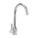Delta 191LF Tommy Solid Handle Kitchen Chrome