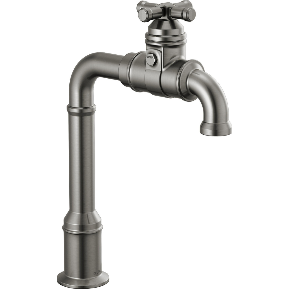 Delta 1990LFC-KS Broderick True Bar Faucet 1C Black Stainless