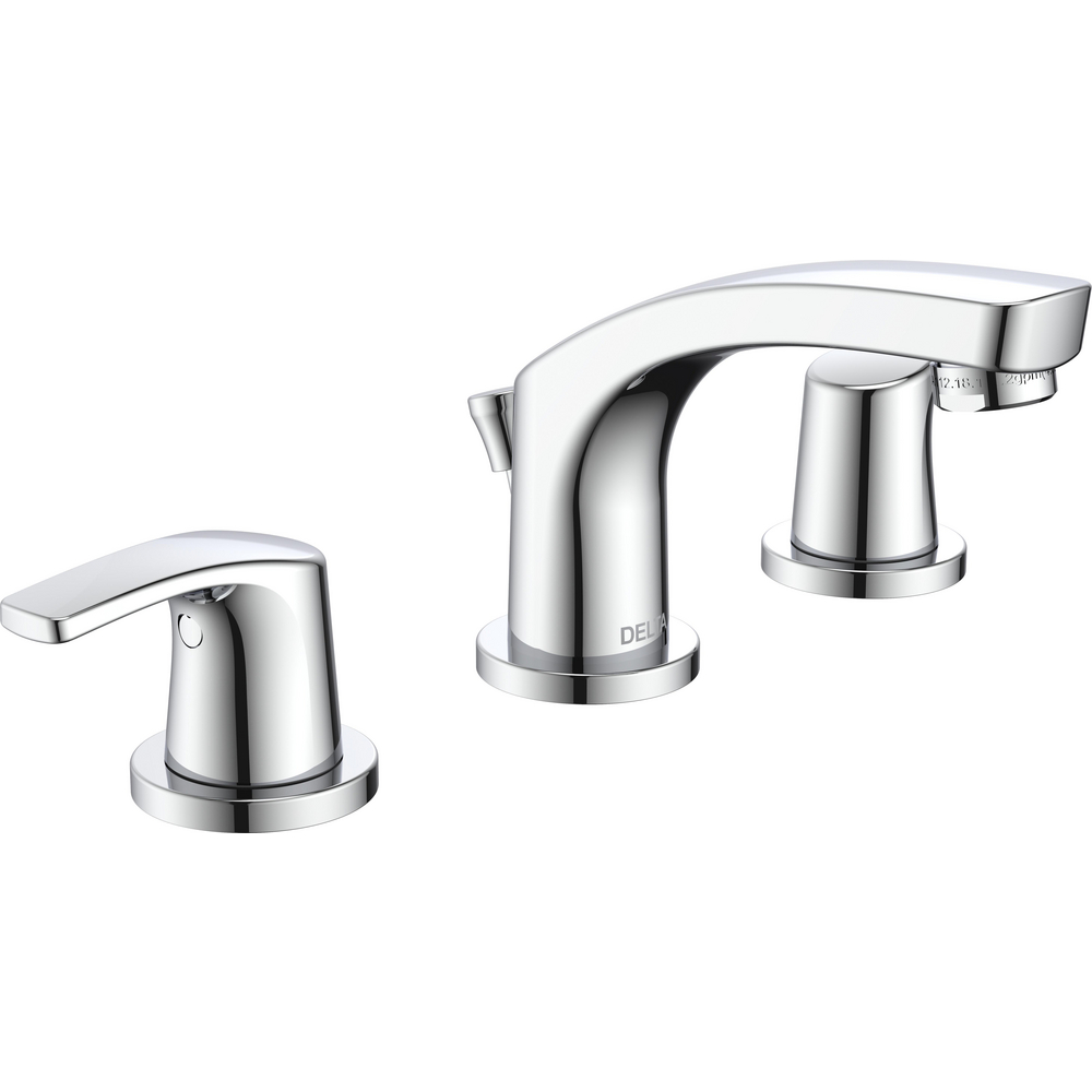 Delta 3534LF Wynne Two Handle Widespread Lavatory Faucet Chrome