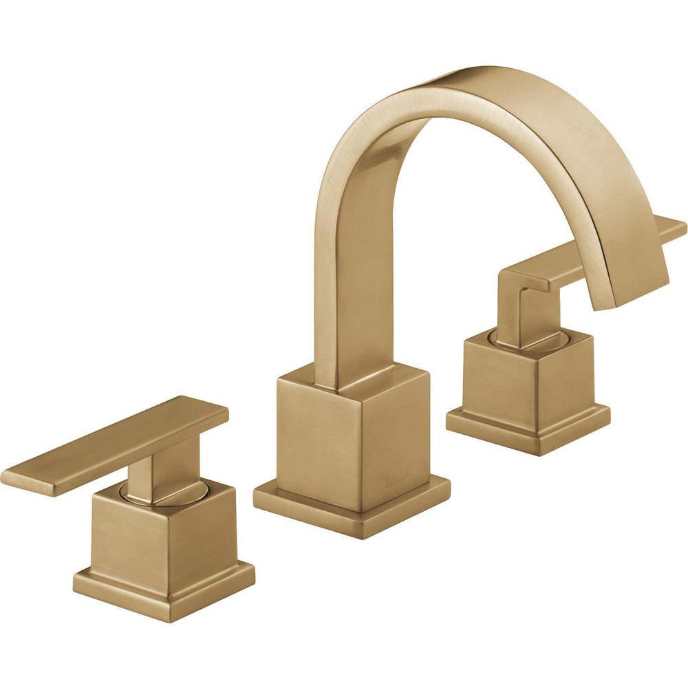 Delta 3553LF-CZ Vero Two Handle Widespread Lavatory Champagne Bronze
