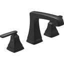 Delta 3564-BLMPU-DST Ashlyn Two Handle Widespread Lavatory Faucet Matte Black