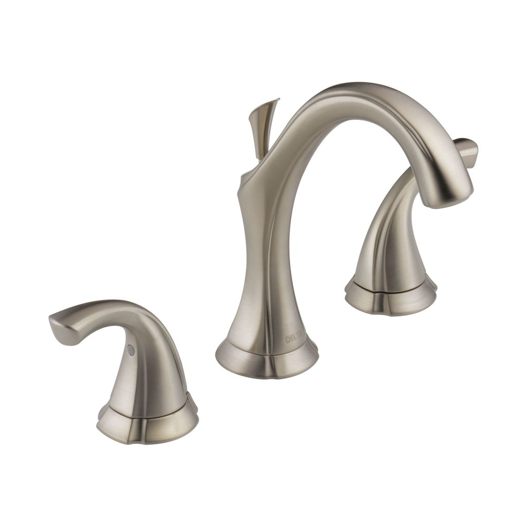 Delta 3592LF Addison Two Handle Widespread Lavatory Faucet Brilliance Stainless