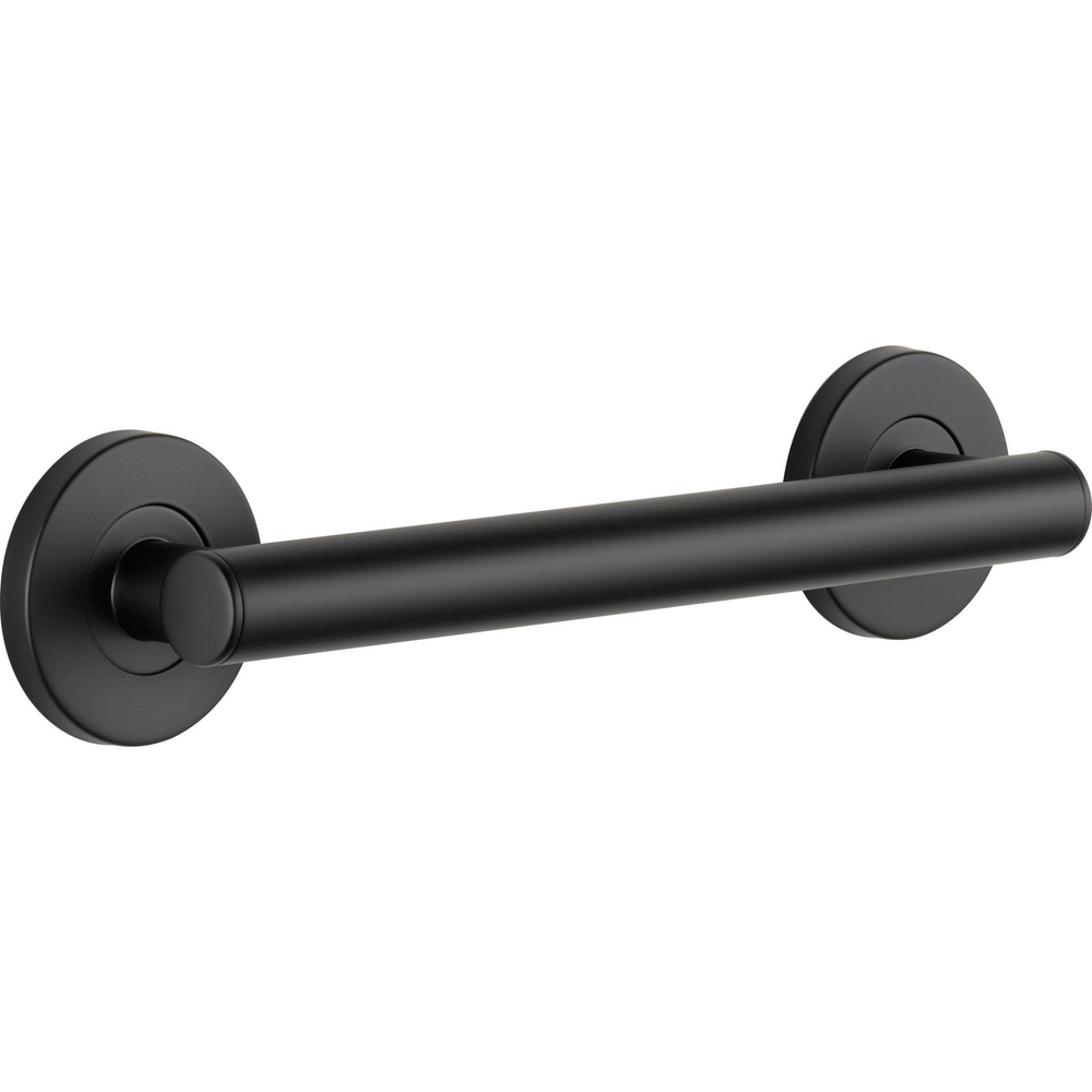 Delta 41812-BL 12" Contemporary Grab Bar Matte Black