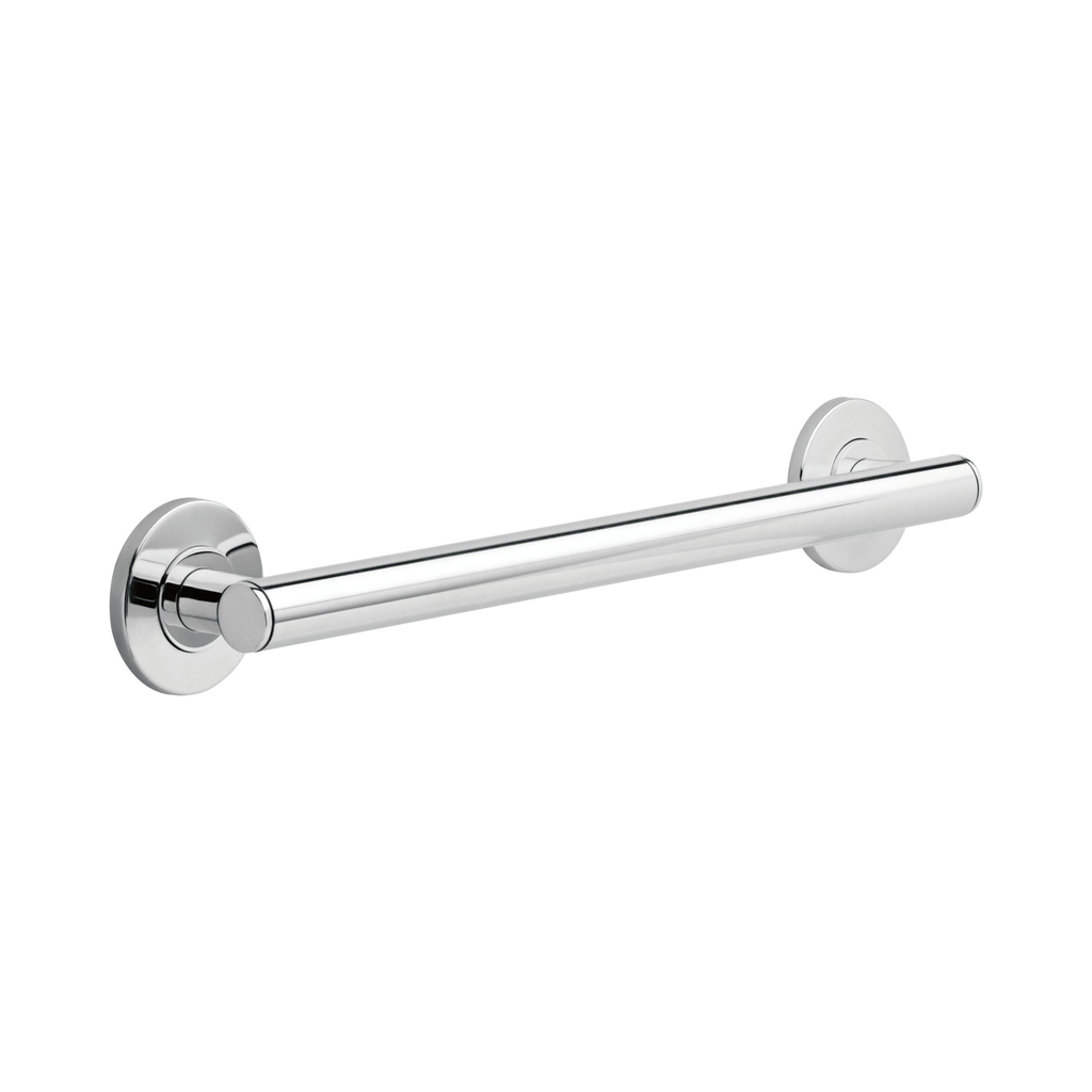 Delta 41818 18 Contemporary Decorative ADA Grab Bar Chrome