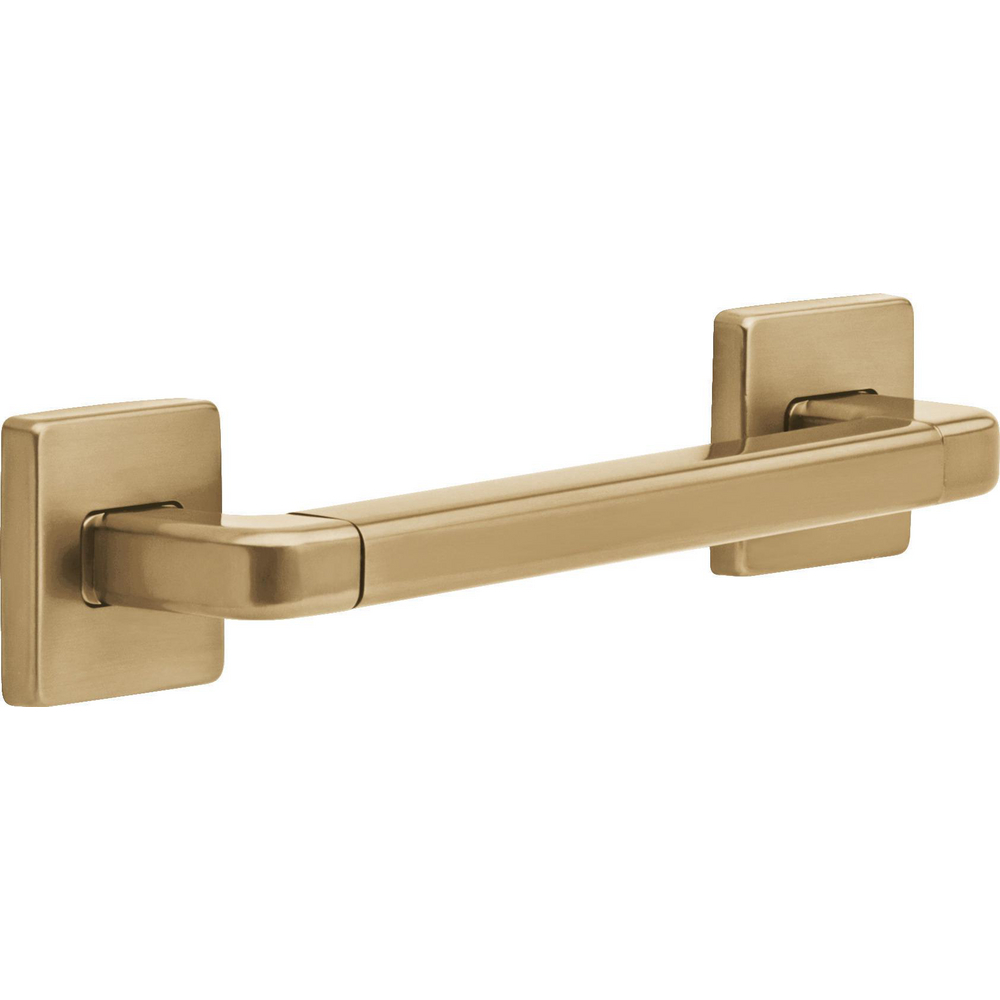Delta 41912-CZ 12" Angular Modern Grab Bar Champagne Bronze