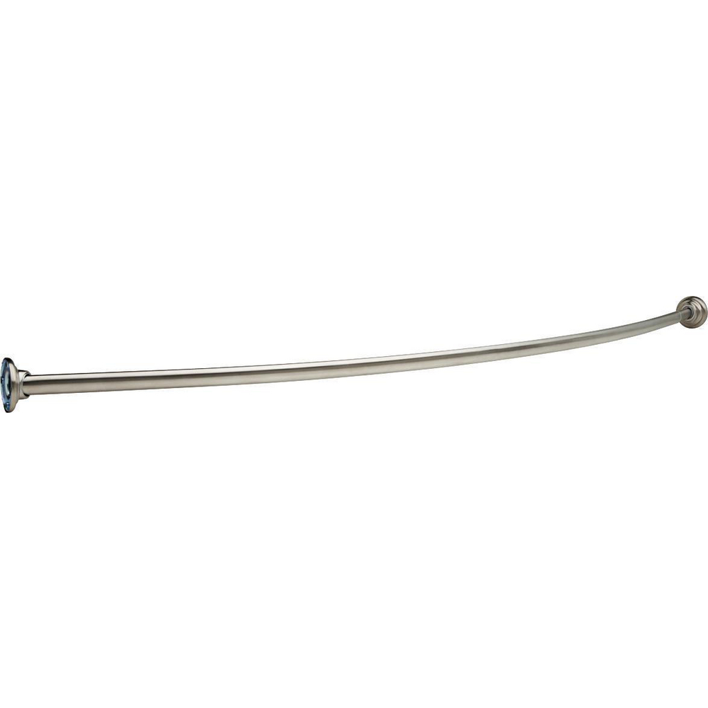 Delta 42205-SS 1" x 5" Shower Rod with Brackets Stainless Steel