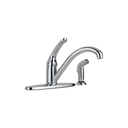 Delta 436 Single Handle Kitchen Faucet With Spray Chrome