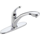 Delta 470-WE-DST Signature Single Handle Pull-Out Kitchen Faucet Chrome