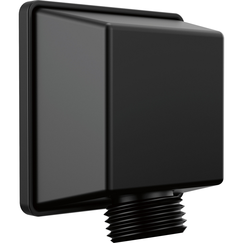 Delta 50570-BL Square Wall Elbow For Handshower Matte Black