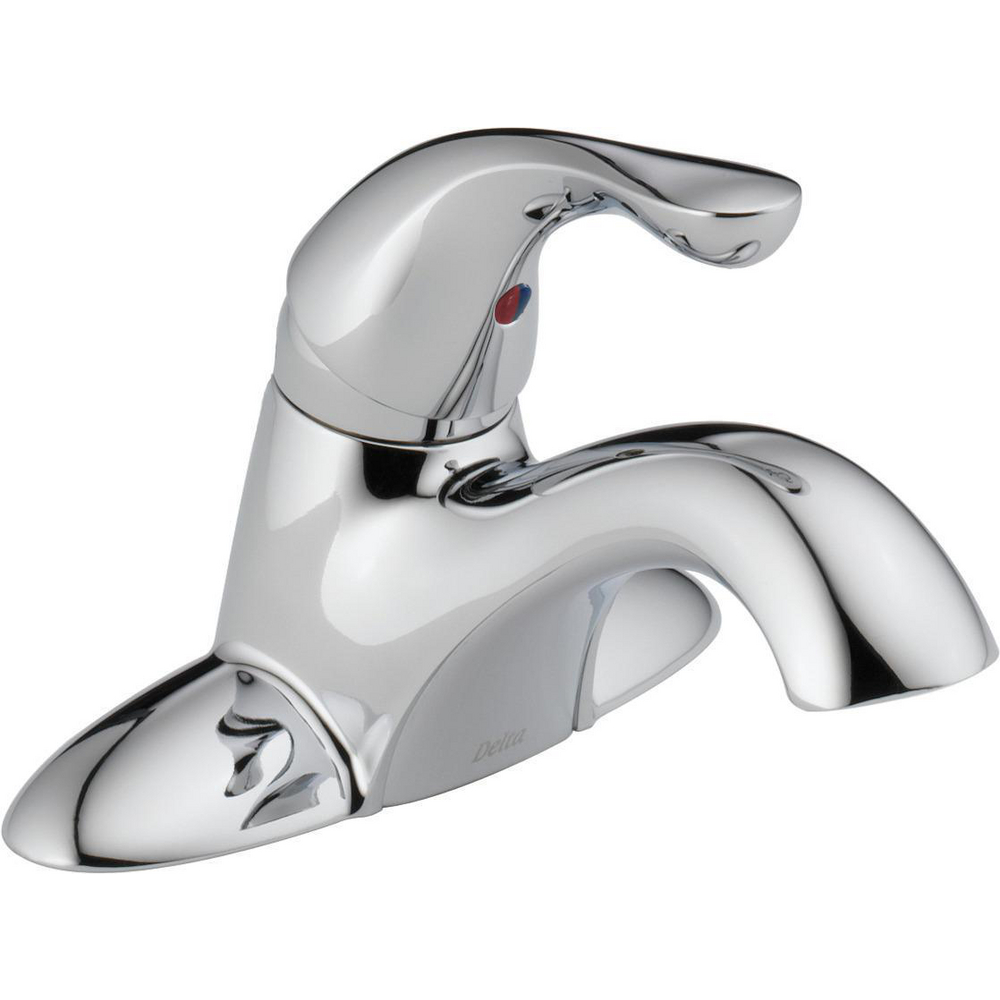 Delta 520-PPU-DST Classic Single Handle Centerset Lavatory Faucet Chrome