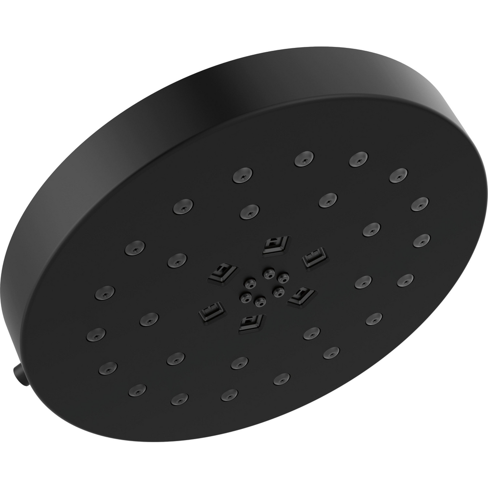 Delta 52488-BL H2Okinetic 4-Setting Shower Head With Ultrasoak Matte Black