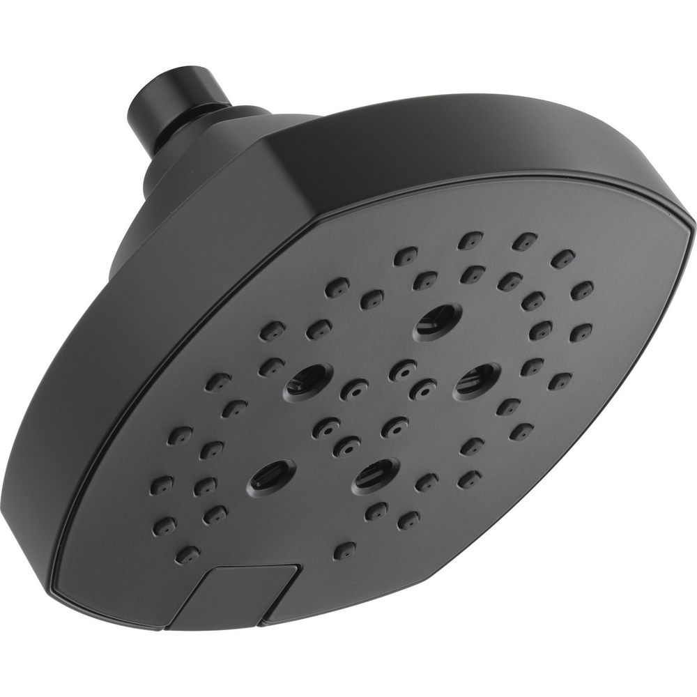 Delta 52663-BL 5-Setting H2Okinetic Shower Head Matte Black