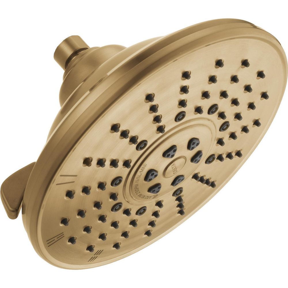 Delta 52680-CZ Contemporary 3-Setting Shower Head Champagne Bronze