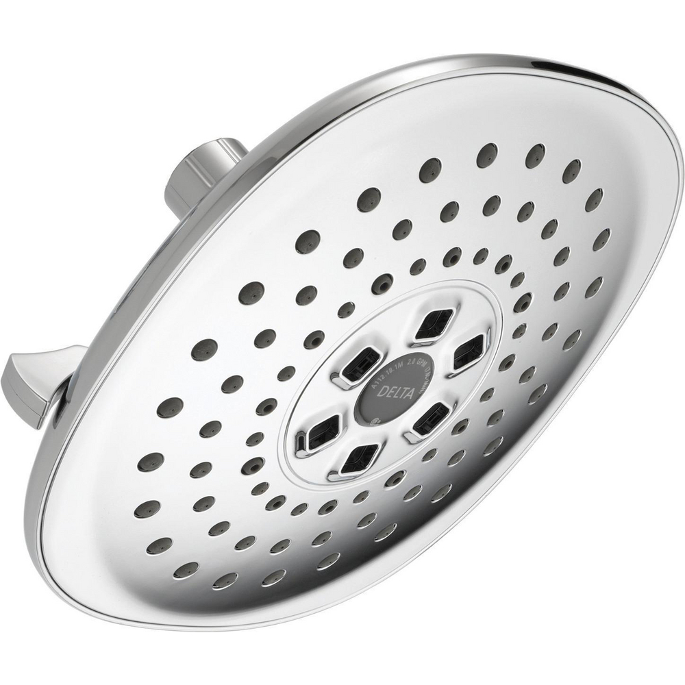 Delta 52686 Contemporary 3 Setting H2Okinetics Raincan Showerhead Chrome