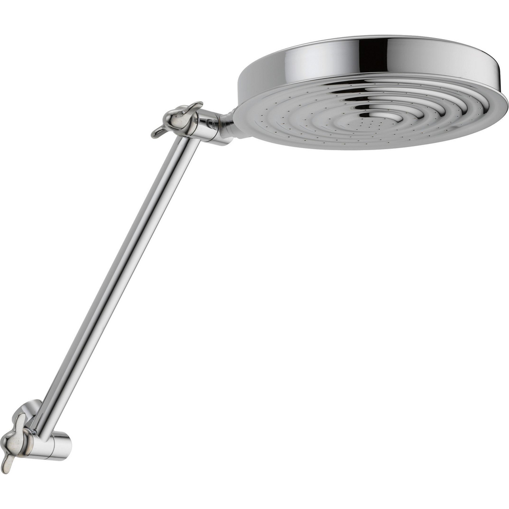 Delta 52687-PK Deluge Adjustable Arm Raincan Shower Head Chrome