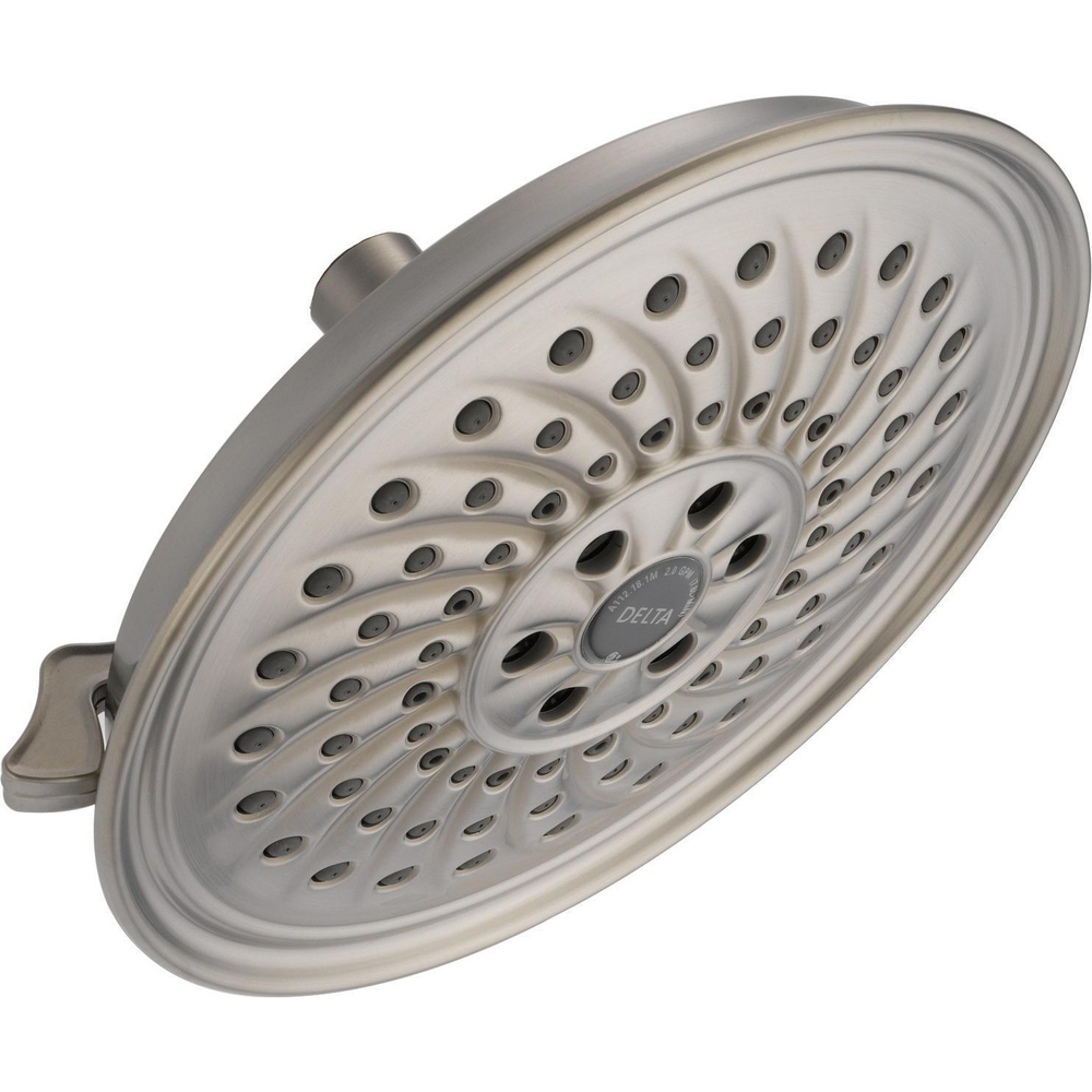 Delta 52687-SS Traditional 3 Setting H2Okinetics Raincan Showerhead Stainless