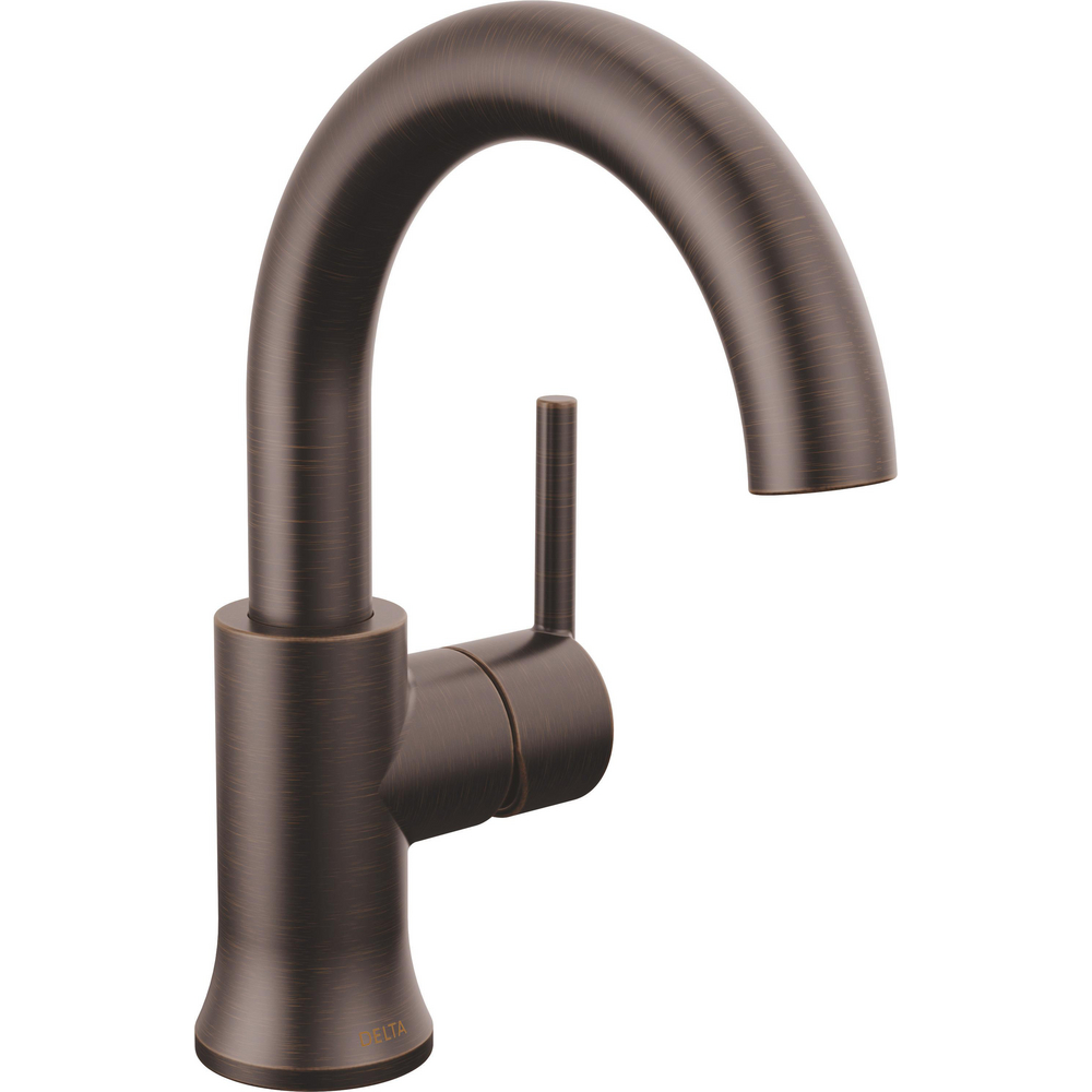 Delta 559HA-RB-DST Trinsic Single Handle High-Arc Lavatory Venetian Bronze